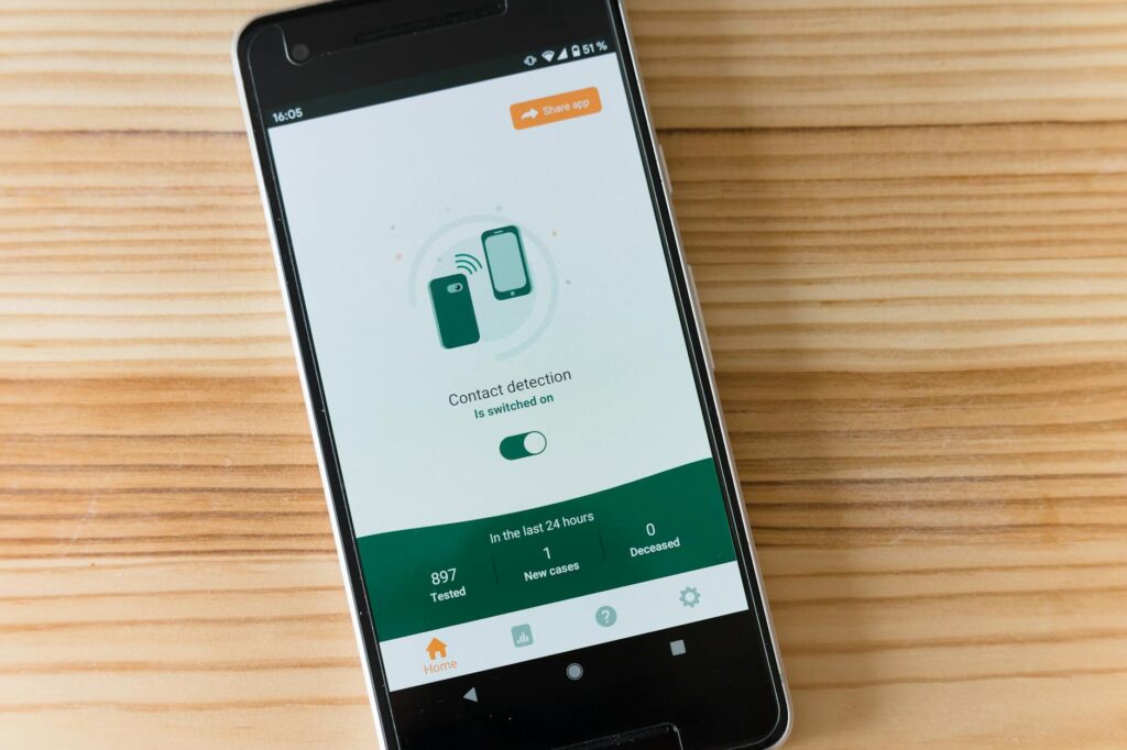 Runlia app interface connection