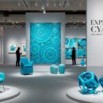 Exploring Cyanová: The Allure of This Unique Color in Art and Design