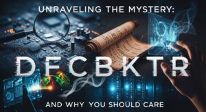 Unraveling the Mystery: What is DFCBKTR and Why You Should Care