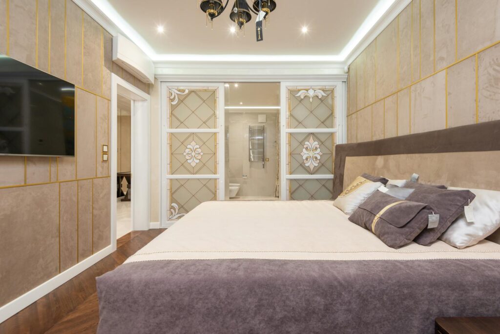 luxury bed and breakfast interior