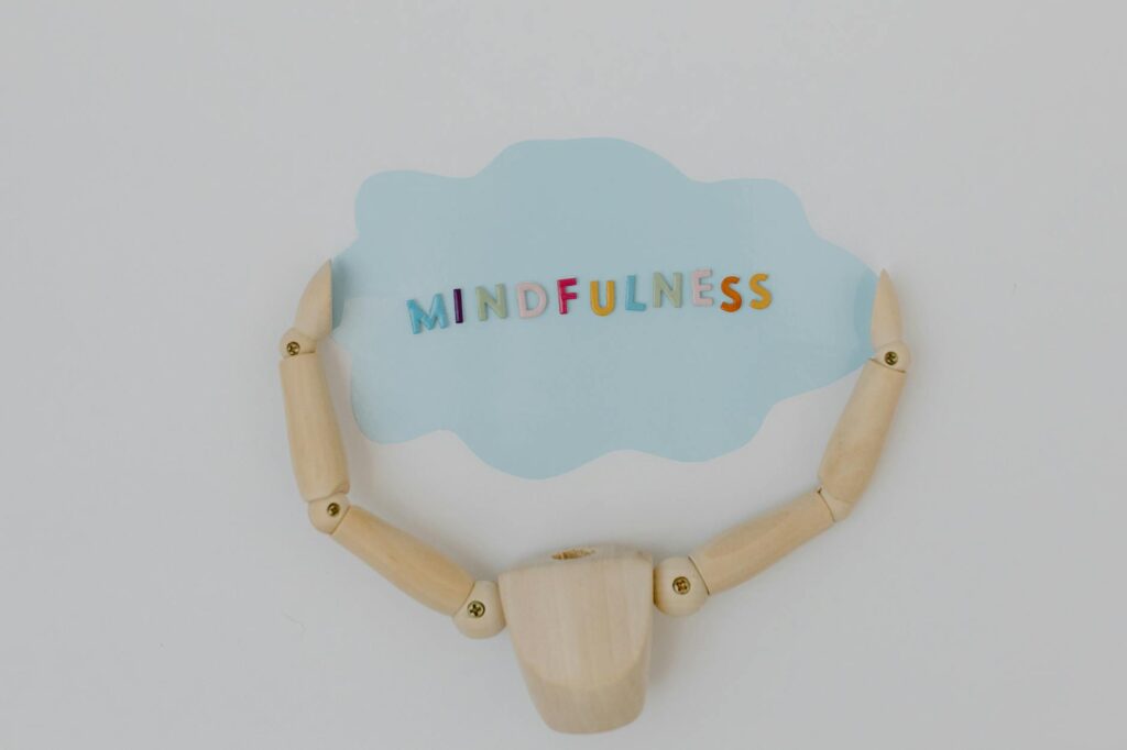 mindfulness practice person