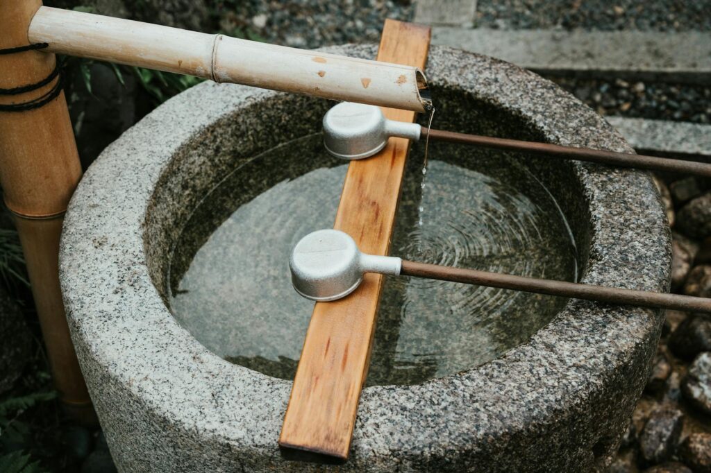 Japanese water purity concept
