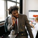 busy professional planning schedule