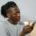 person using productivity planner