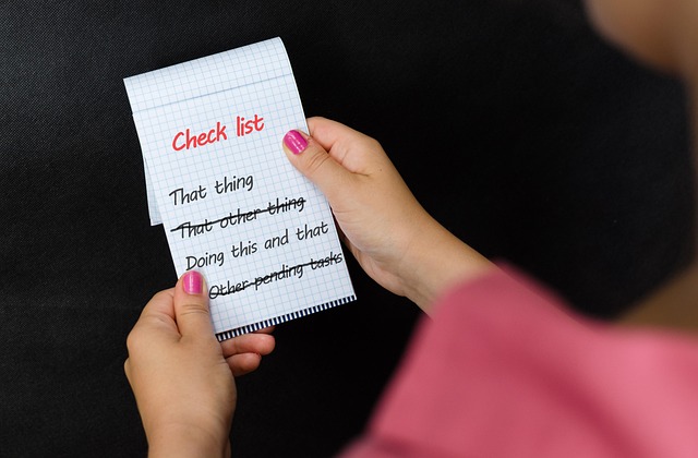 checklist with items like 'Define Values', 'Audit Digital Footprint', 'Prioritize Time'