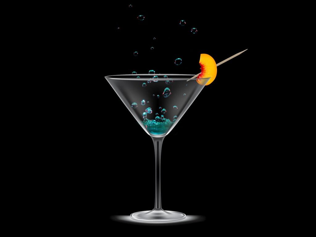 Chilton cocktail glass