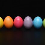 decorated easter eggs