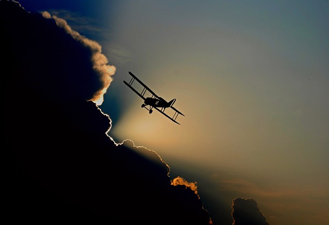Helen Keller in a plane cockpit, touching the controls (did helen keller fly a plane)