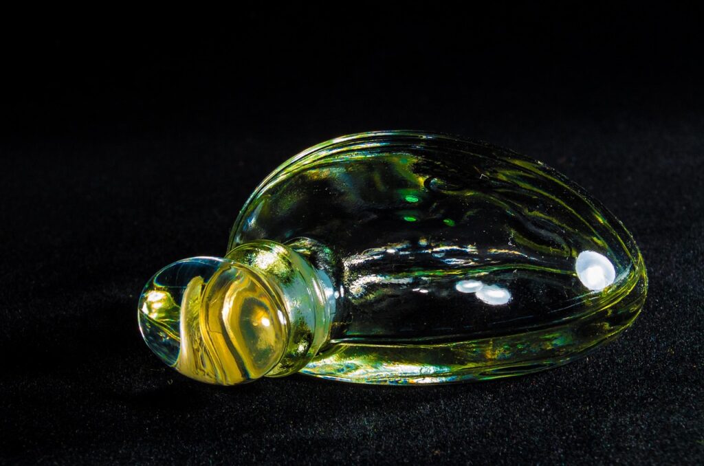 perfume bottles cool dark place