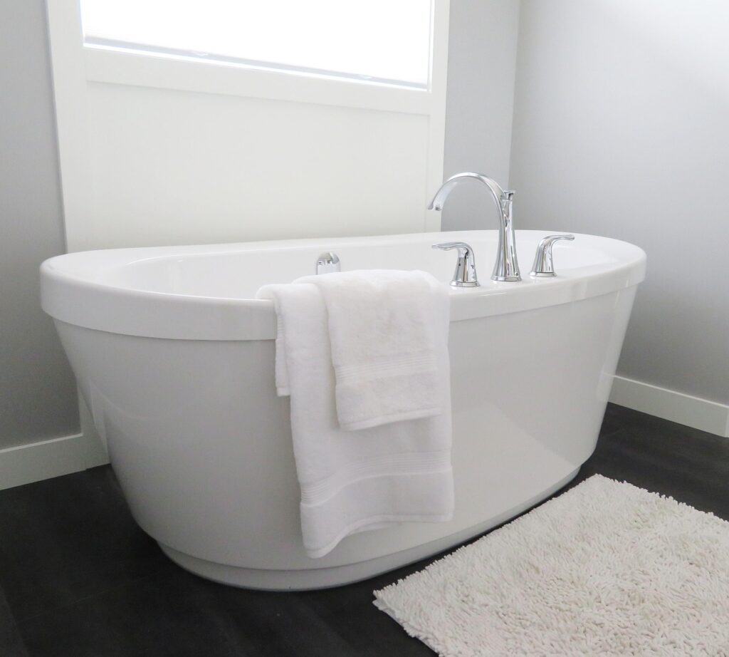 plush bath towels