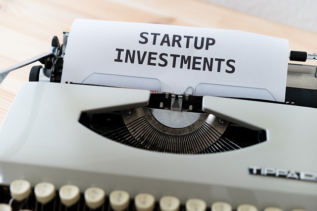 Startup funding options graphic